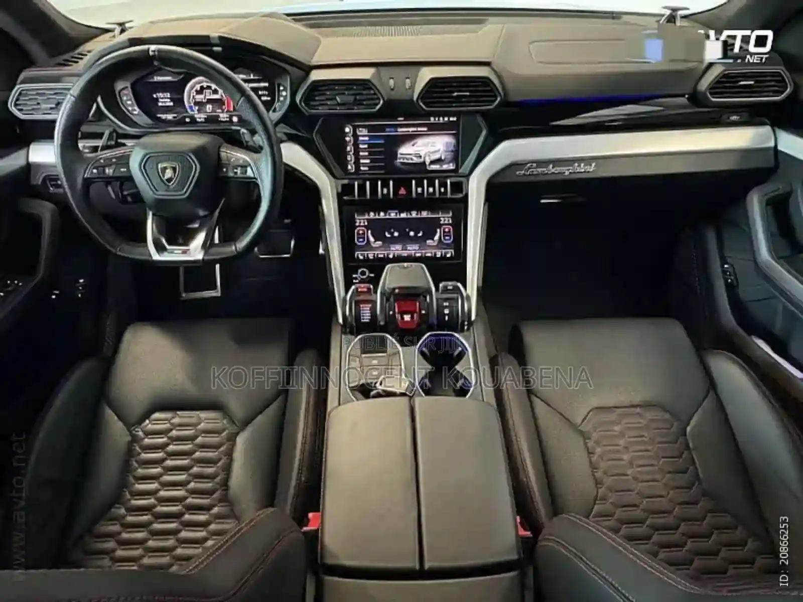 Lamborghini Urus 2022 Argenté - Vue 2