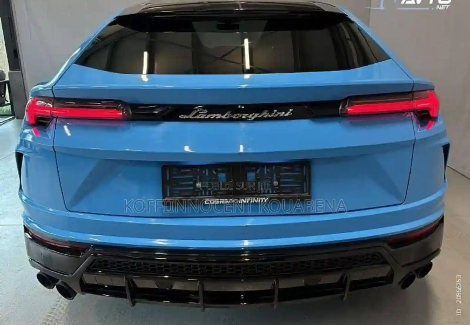 Lamborghini Urus 2022 Argenté - Vue 4