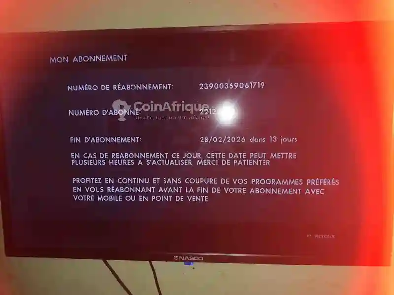 TV Nasco 32 Pouces - Vue 1