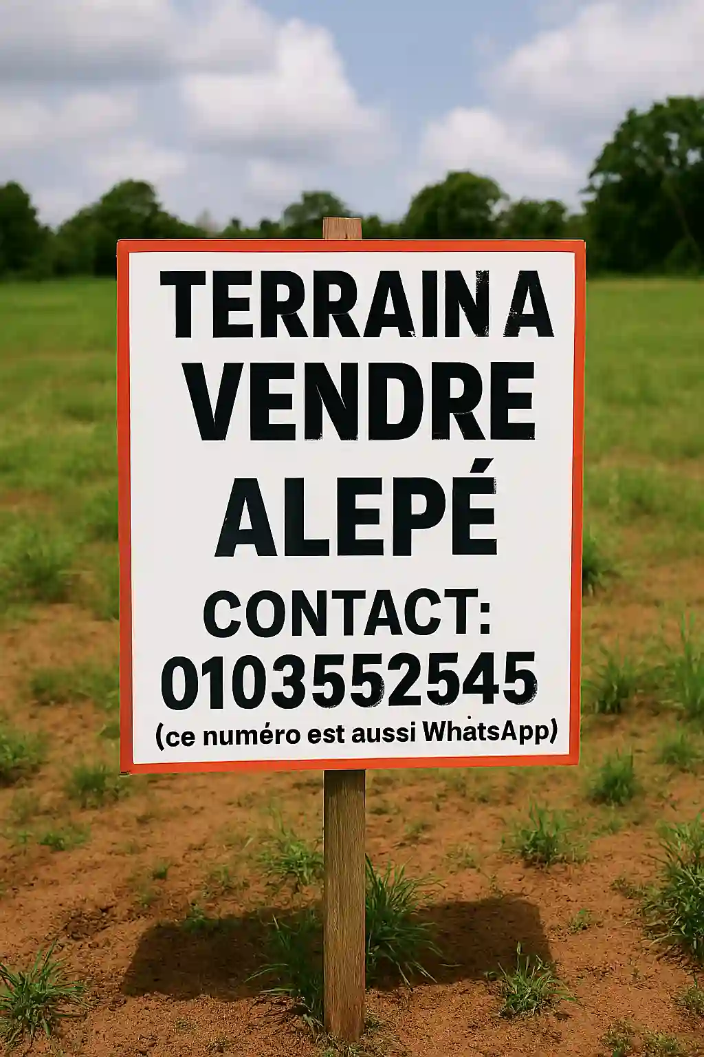 TERRAIN A VENDRE ALEPE