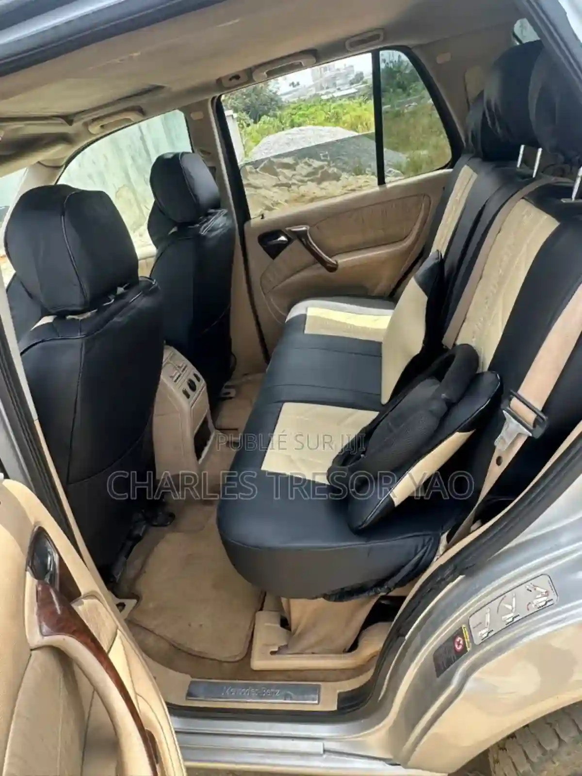 Mercedes-benz M Class ML 320 2005 Gris - Vue 1