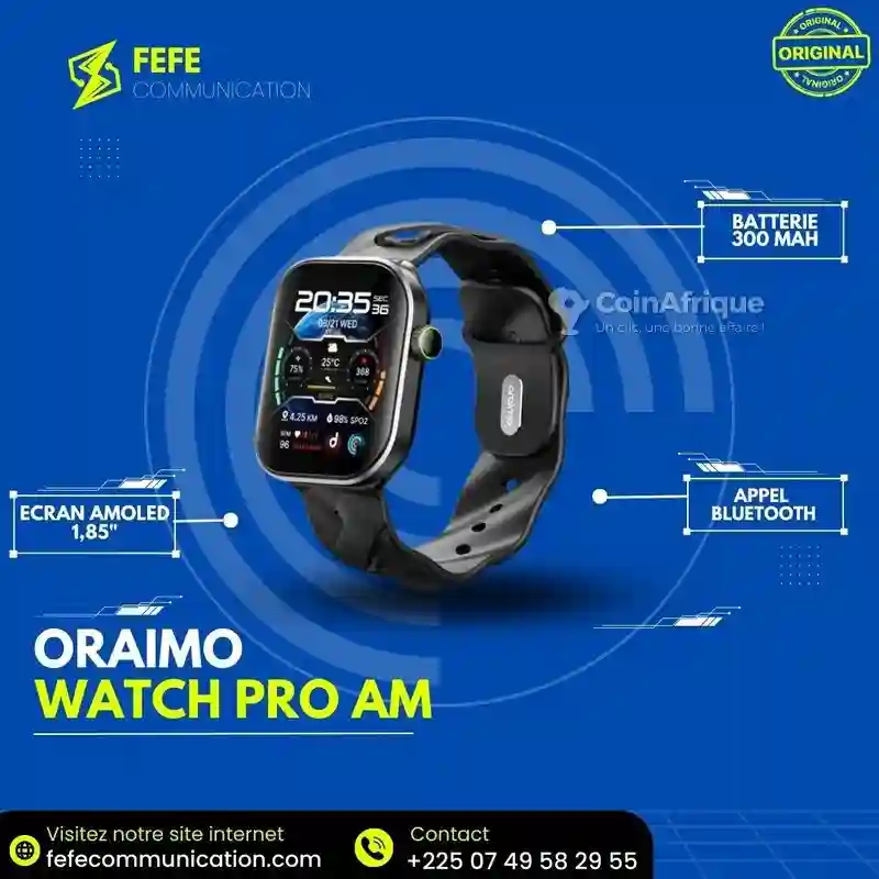 Oraimo Watch pro am - Montre Connectée - Vue 4