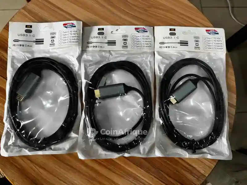 Câble Usb-c Vers Hdmi 4k – Qualité Premium - Vue 1