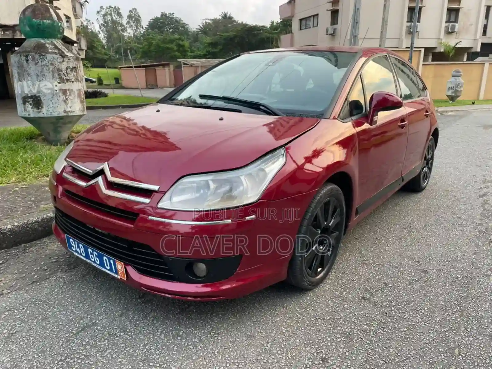 Citroen C4 2006 Rouge - Vue 2