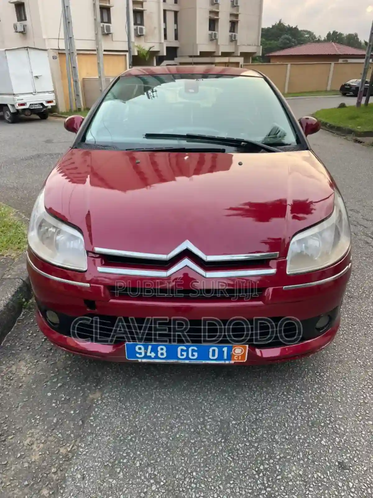 Citroen C4 2006 Rouge - Vue 4