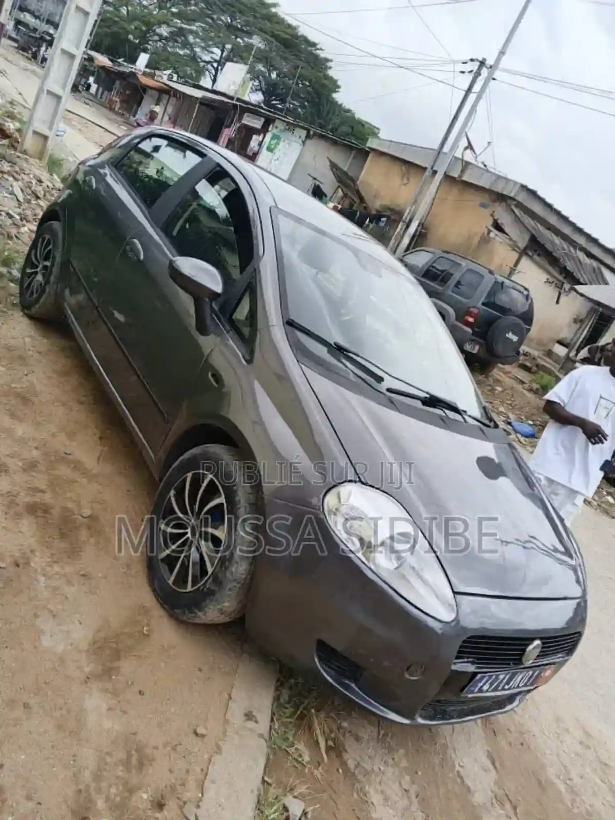 Fiat 500 12 Fire 2008 Gris - Vue 2