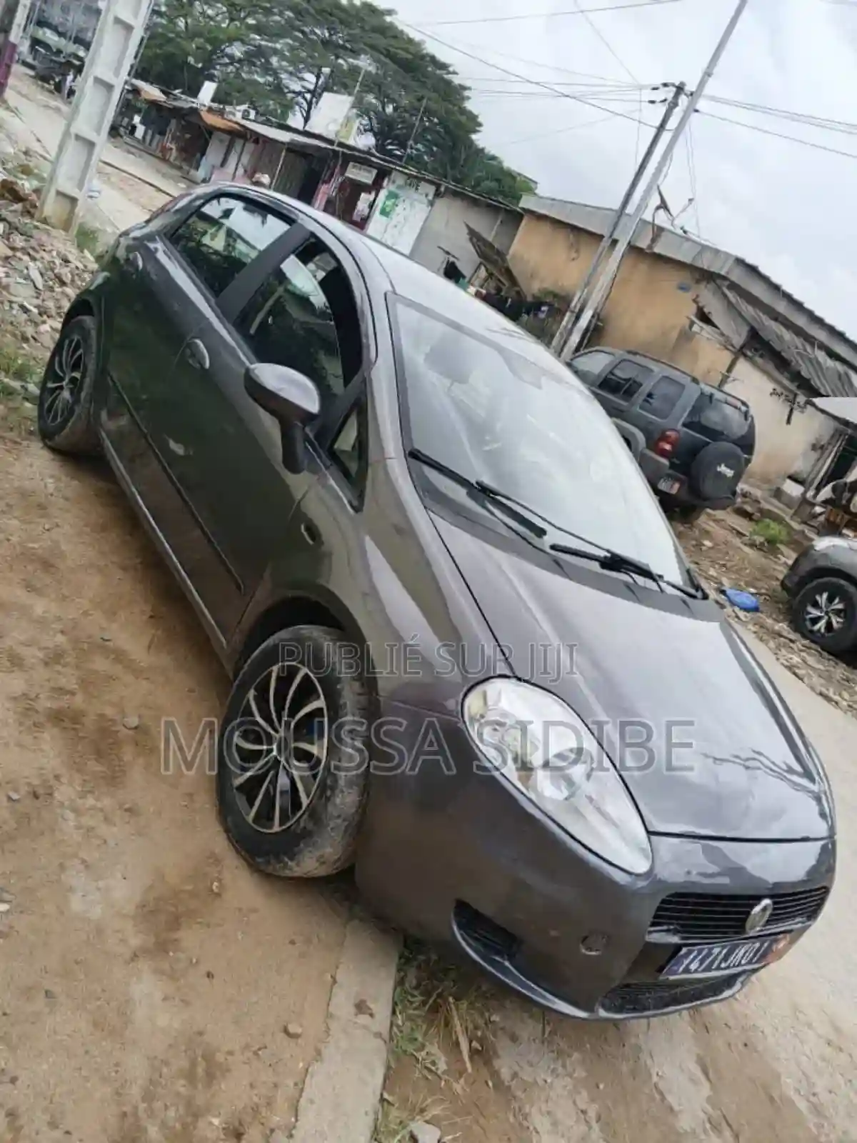 Fiat 500 12 Fire 2008 Gris - Vue 3