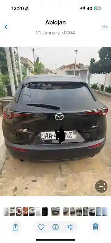 Mazda Cx-30 2021 - Vue 2