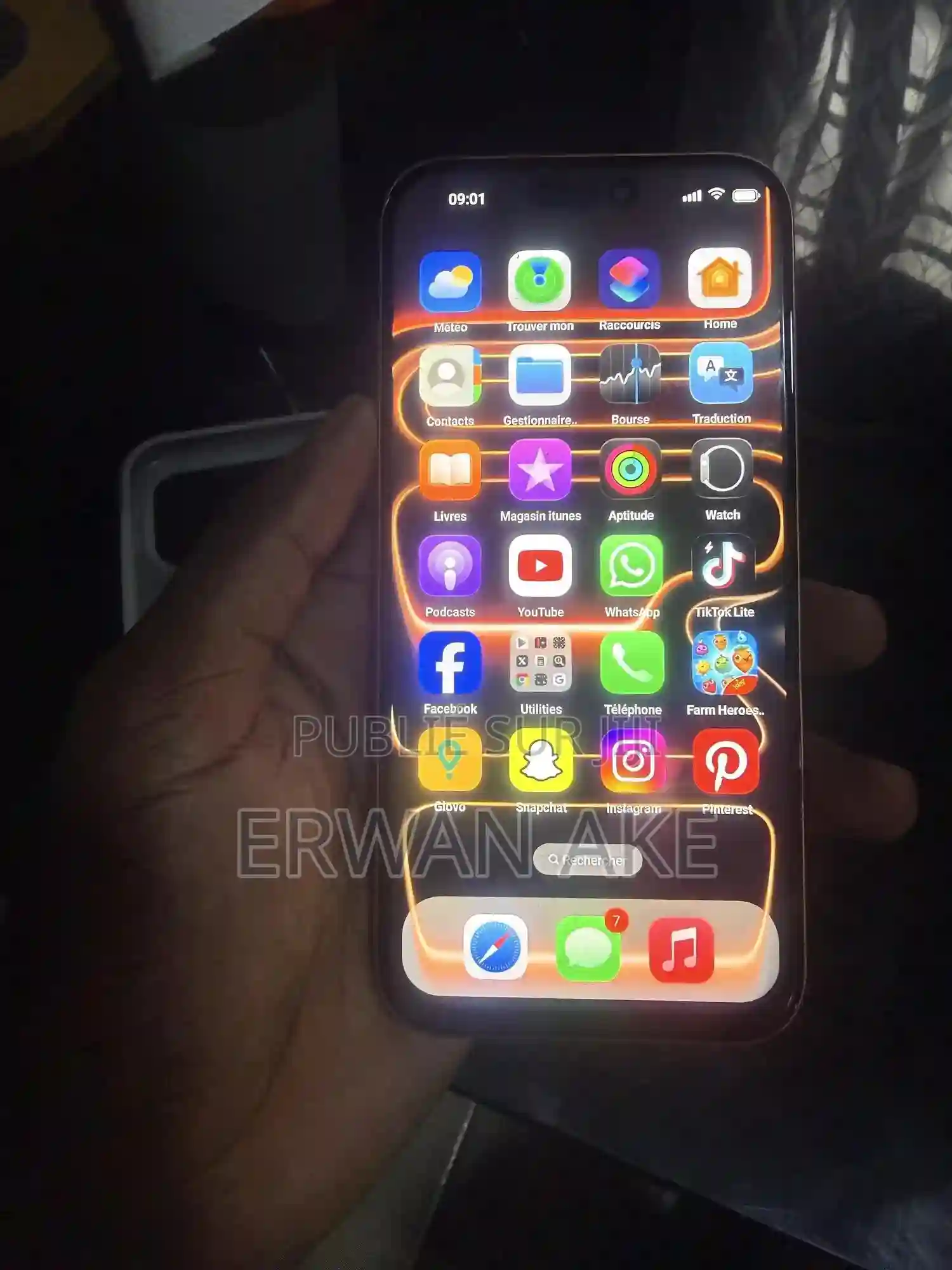 Neuf Apple Iphone 17 Pro Max 1 TB Orange - Vue 2