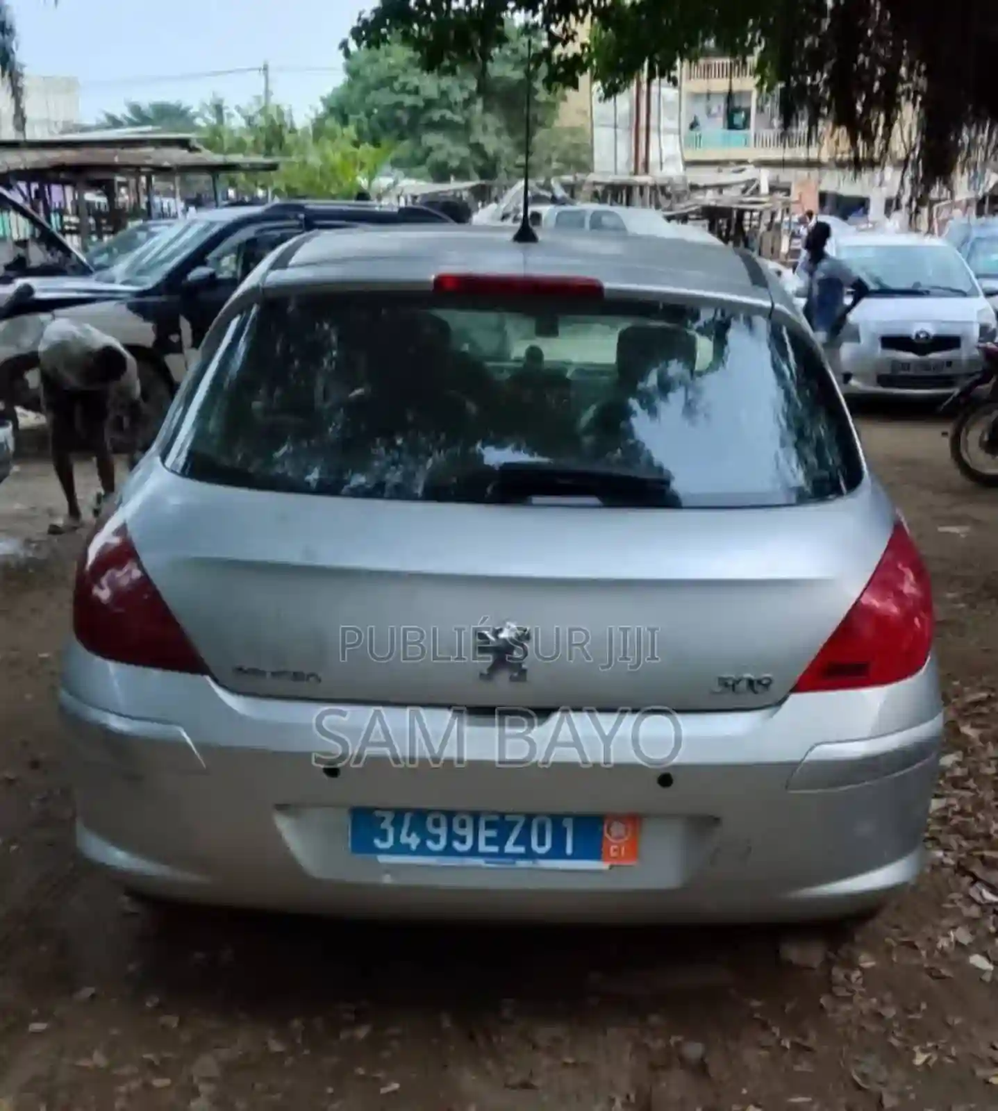 Peugeot 308 2009 Gris - Vue 2