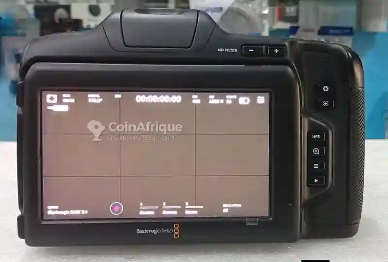 Camera pro Blackmagic 6k pro - Vue 2