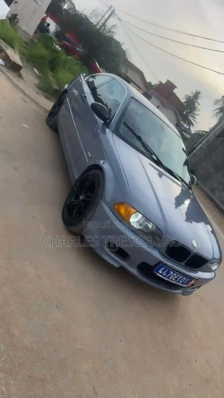BMW 3 Series 316i RWD 2004 Gris - Vue 4