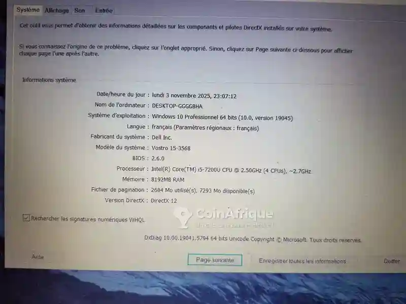 PC Dell i5 7th Gen - Vue 4