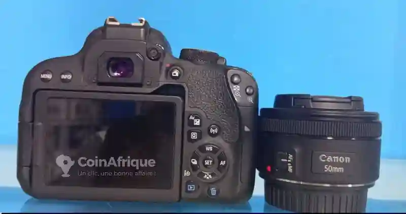 Canon eos 800d + Canon 50mm f18 - Vue 2