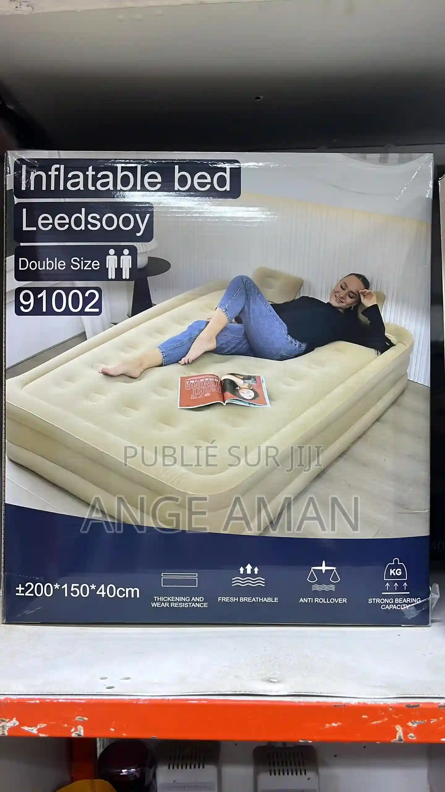 Lit Gonflable Leedsooy - Taille Simple - Vue 1