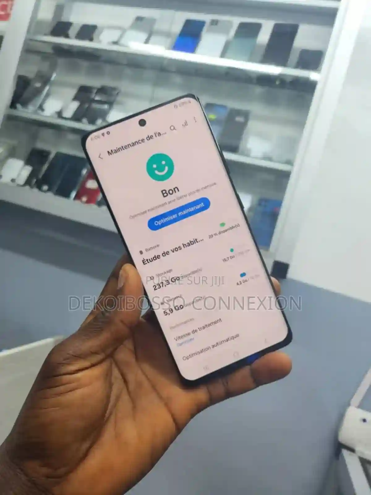 Samsung Galaxy S21 Ultra 5G 256 GB Noir - Vue 1