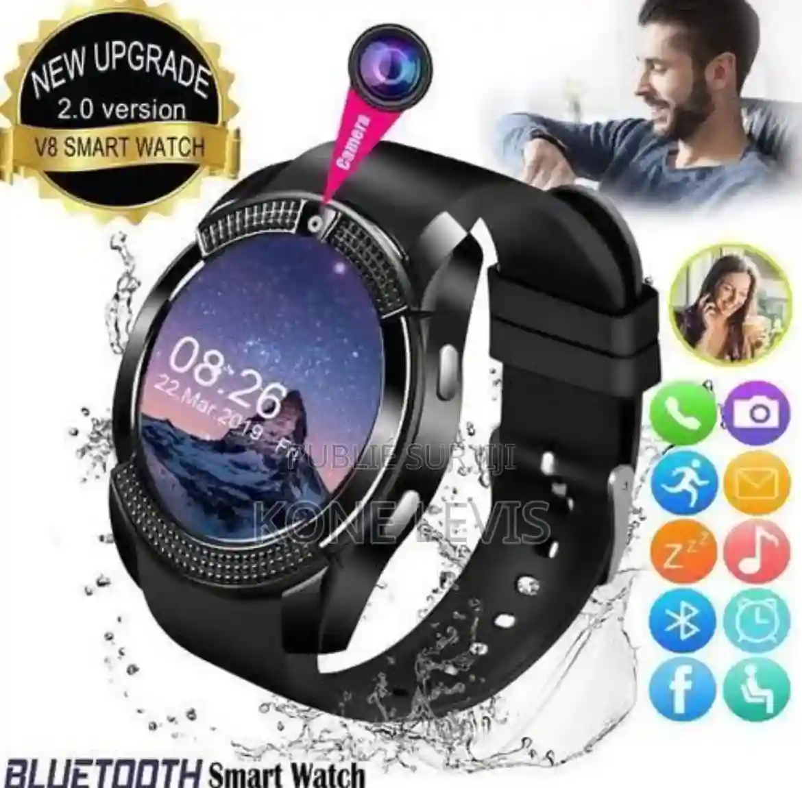 Montre Connectée Avec Puce - Vue 1