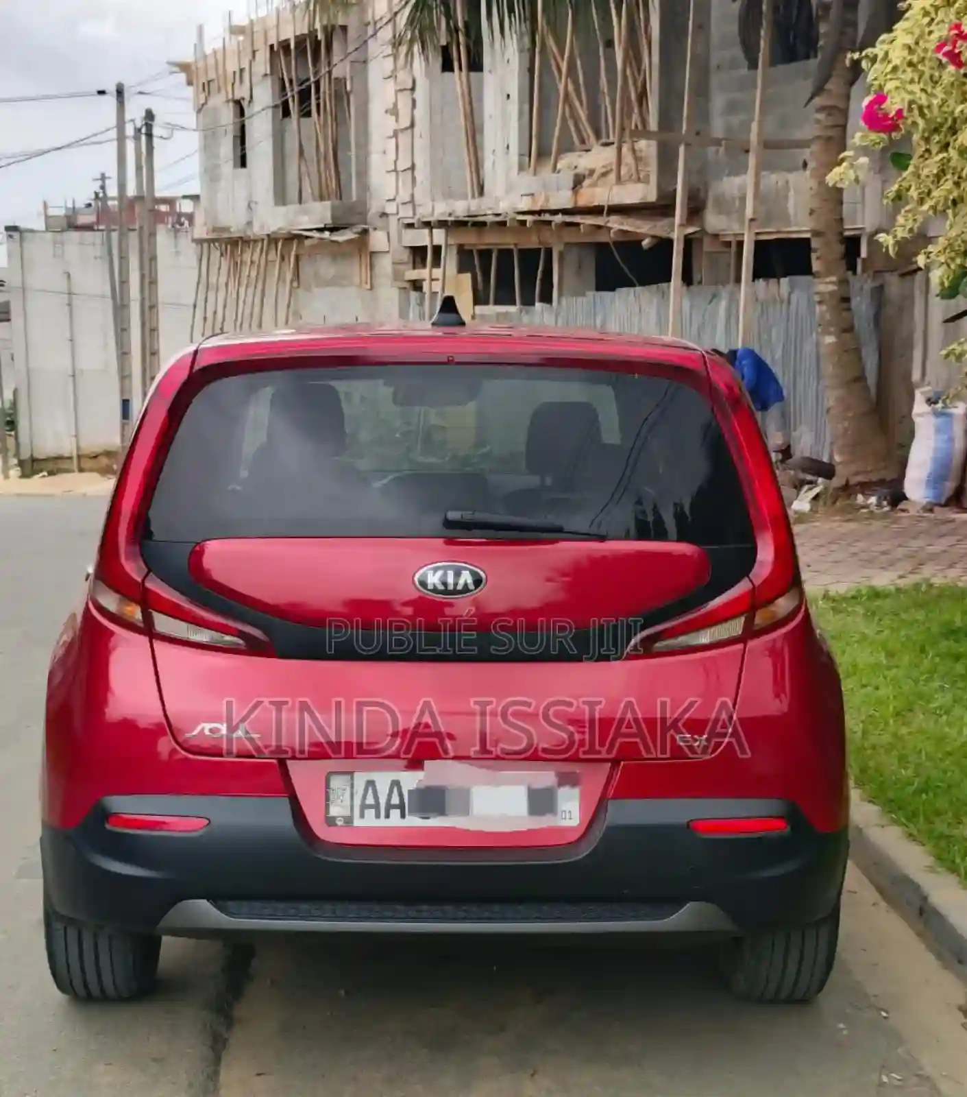 Kia Âme Gt-line 2021 Rouge - Vue 4