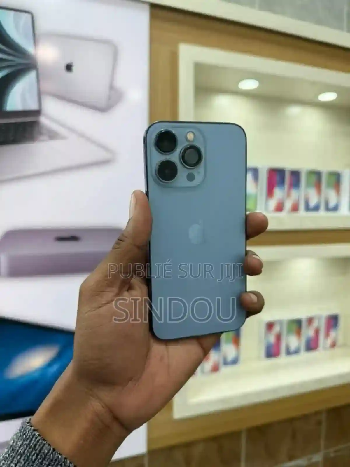 Apple Iphone 13 Pro 128 GB Bleu - Vue 1