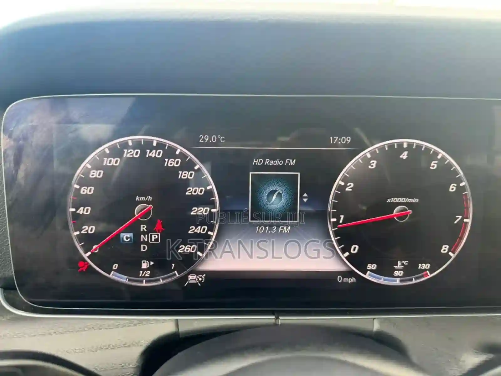 Mercedes-benz E350 2020 Noir - Vue 3