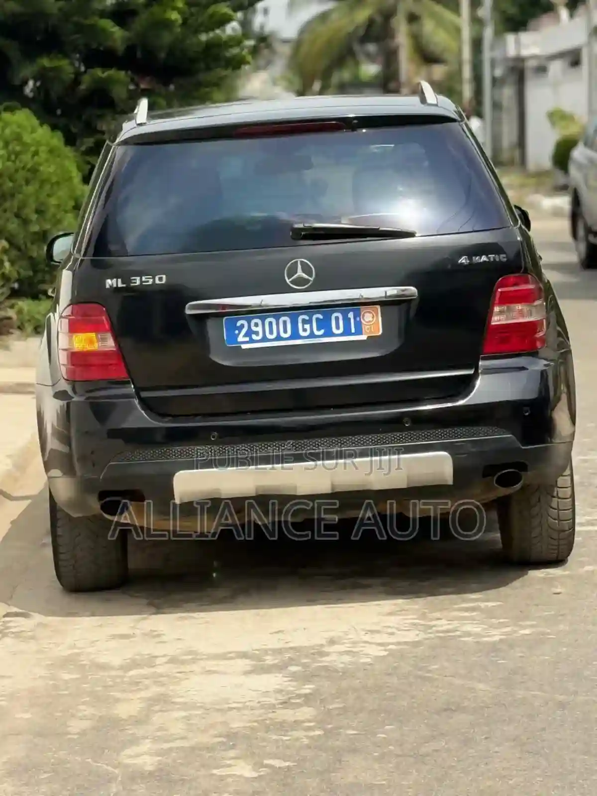 Mercedes-benz M Class 2008 Noir - Vue 2