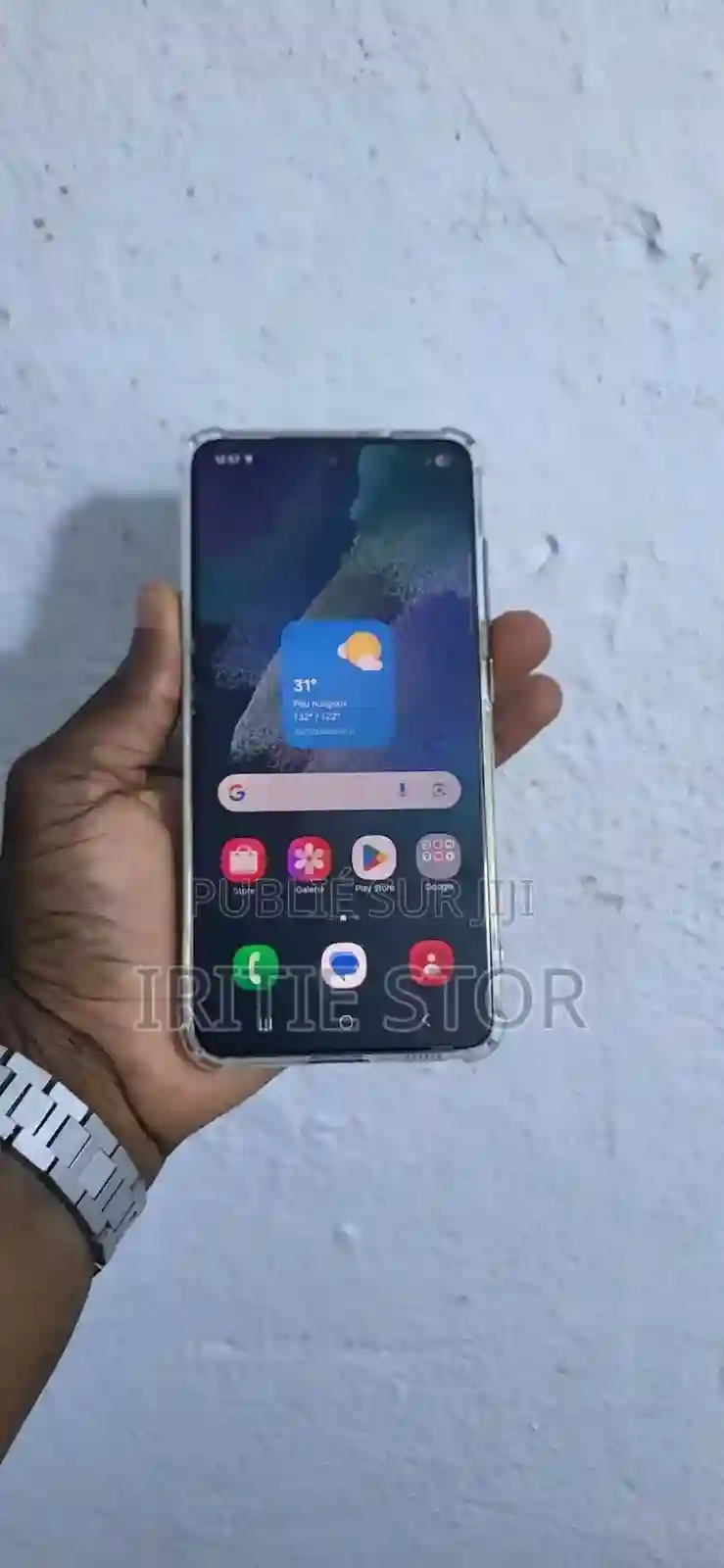 Samsung Galaxy S21 5G 128 GB Noir - Vue 2