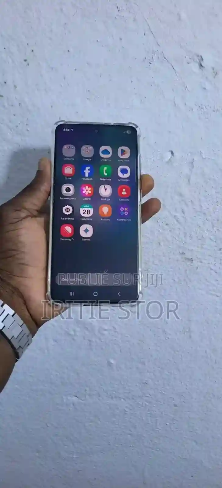 Samsung Galaxy S21 5G 128 GB Noir - Vue 4