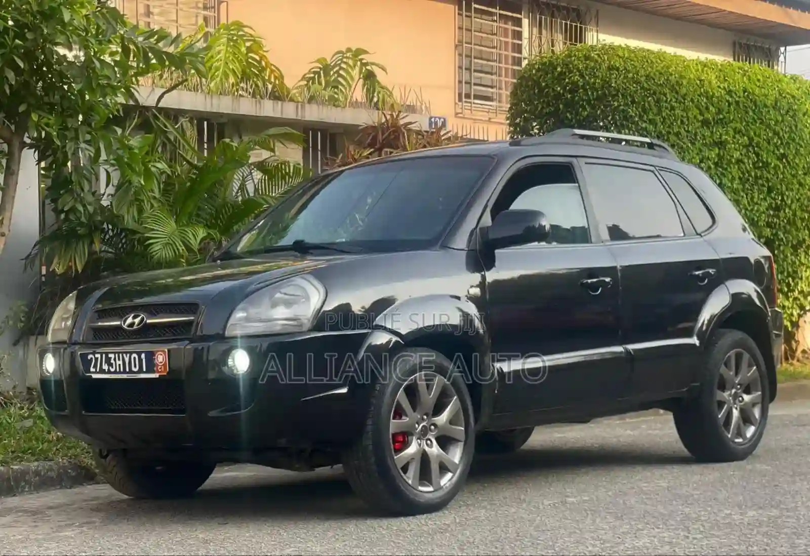 Hyundai Tucson 2006 Noir - Vue 2