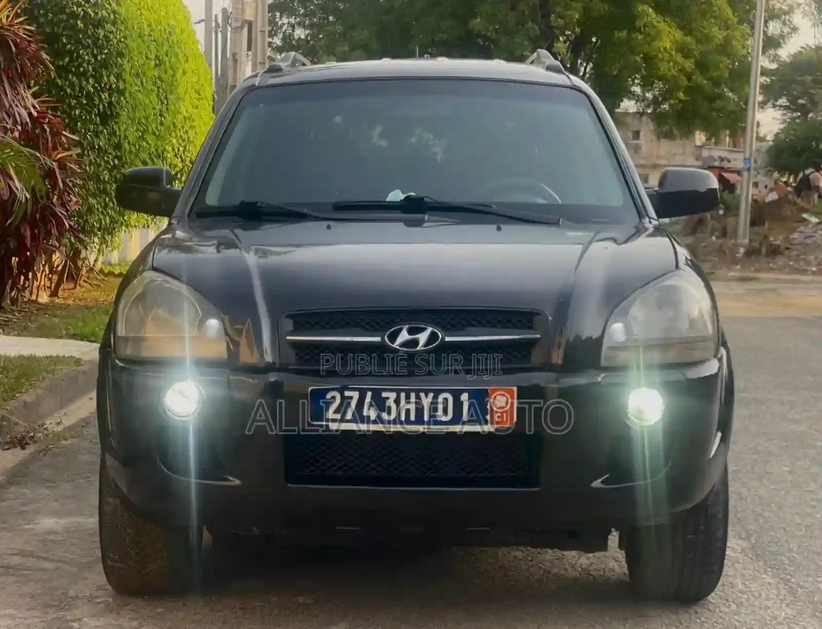 Hyundai Tucson 2006 Noir - Vue 3