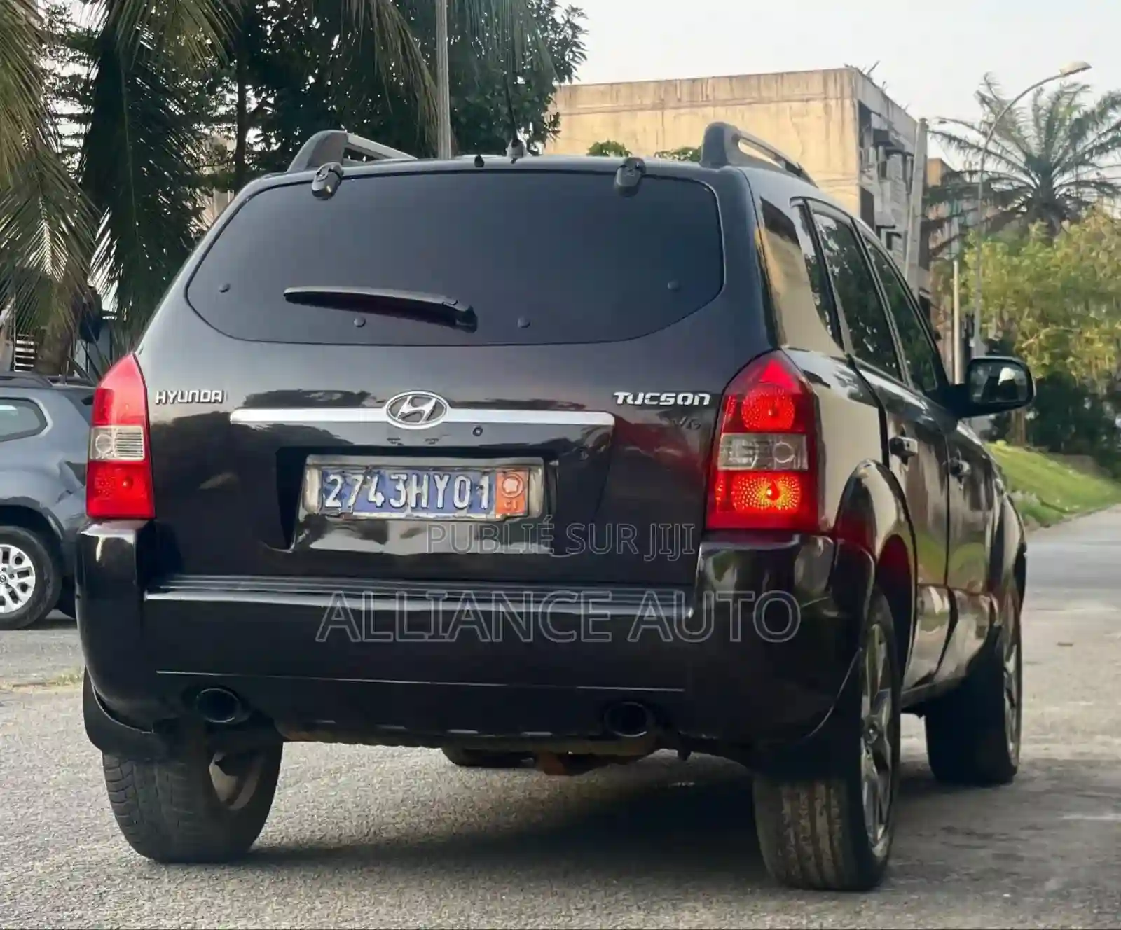 Hyundai Tucson 2006 Noir - Vue 4