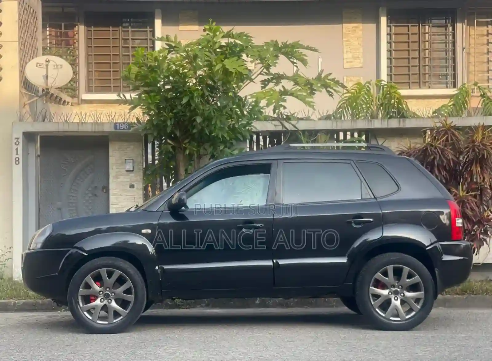 Hyundai Tucson 2006 Noir - Vue 7