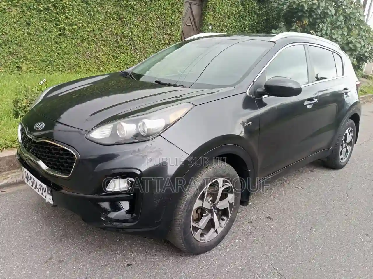 Kia Sportage EX AWD 2025 Noir - Vue 1