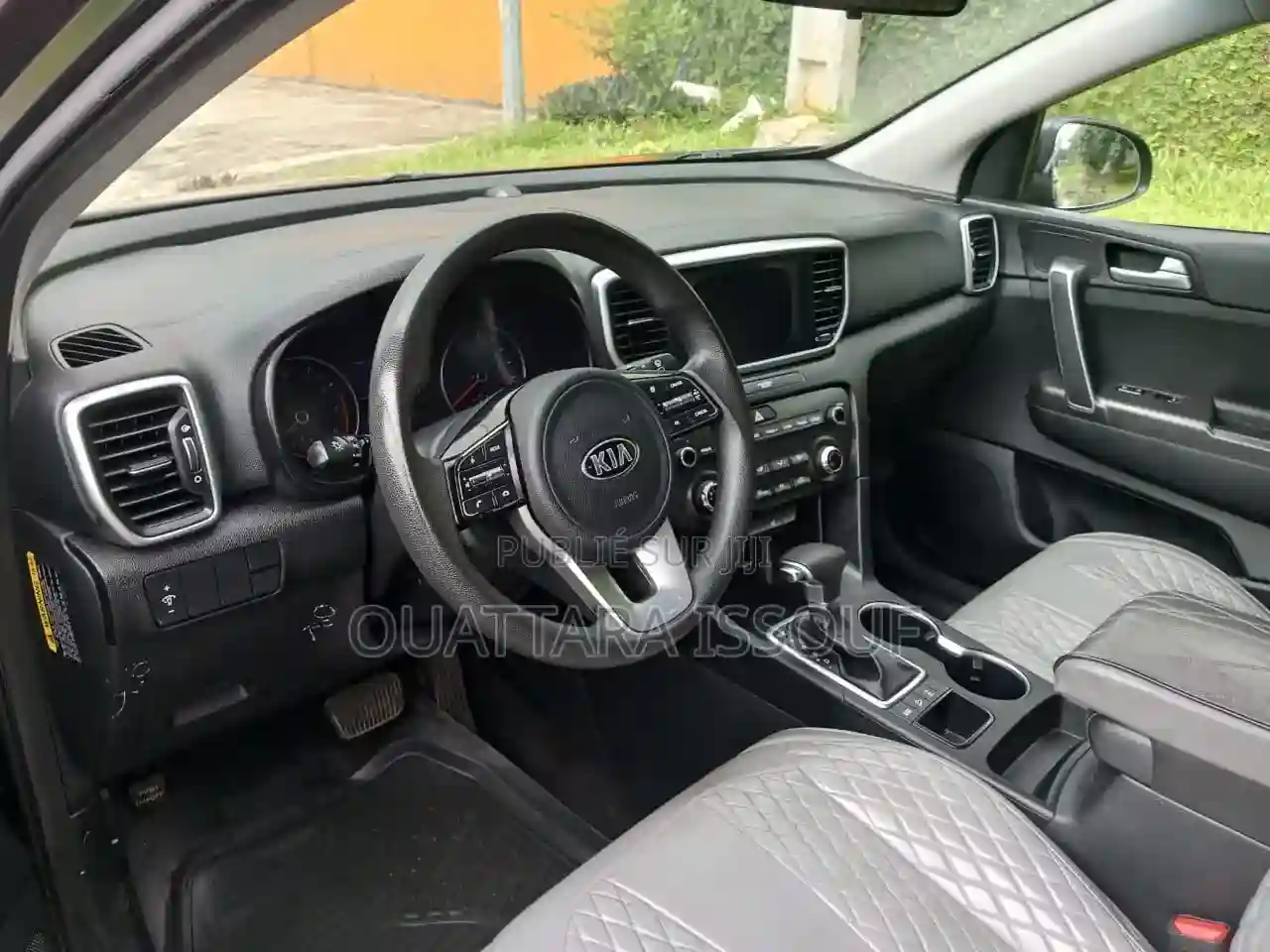 Kia Sportage EX AWD 2025 Noir - Vue 2