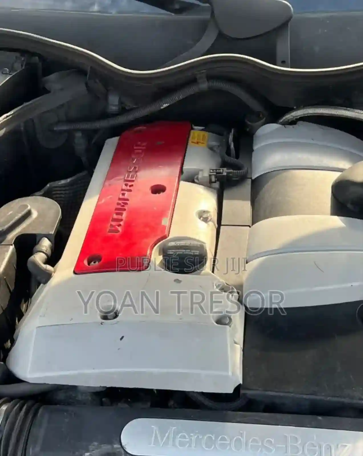 Mercedes-benz C200 2005 Gris - Vue 3