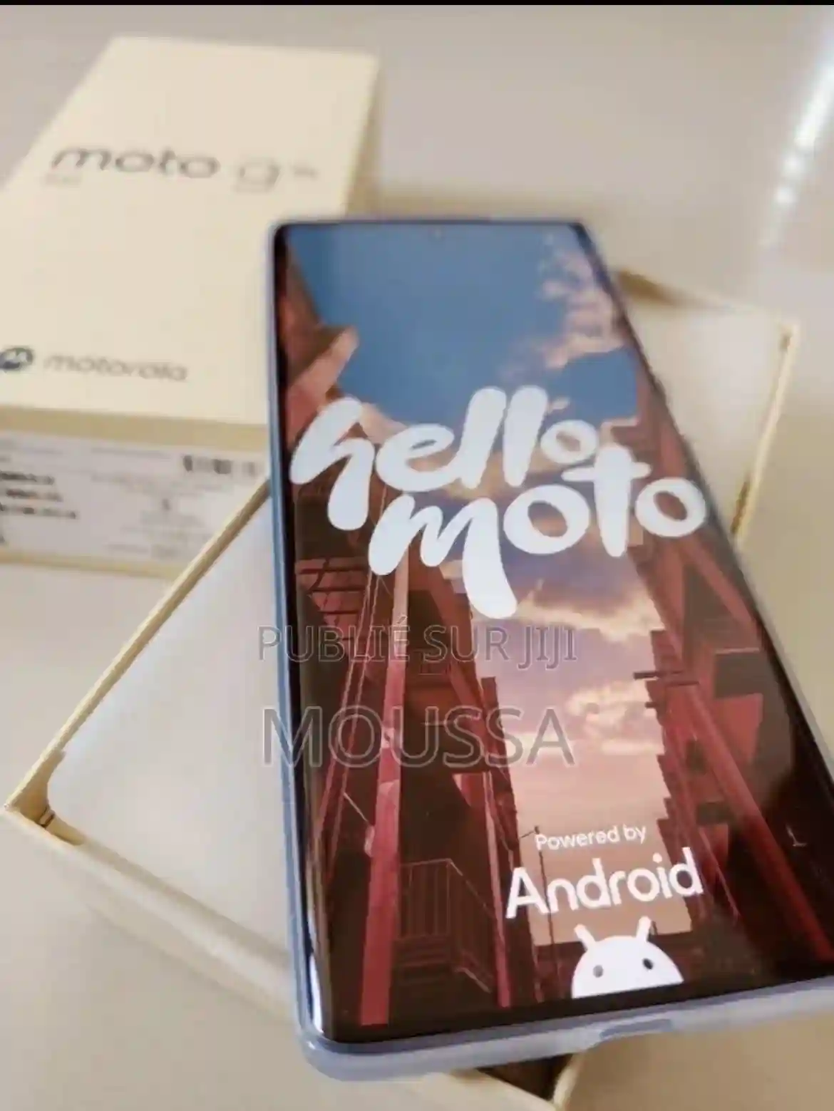 Neuf Motorola Edge 50 Fusion 512 GB Bleu - Vue 3