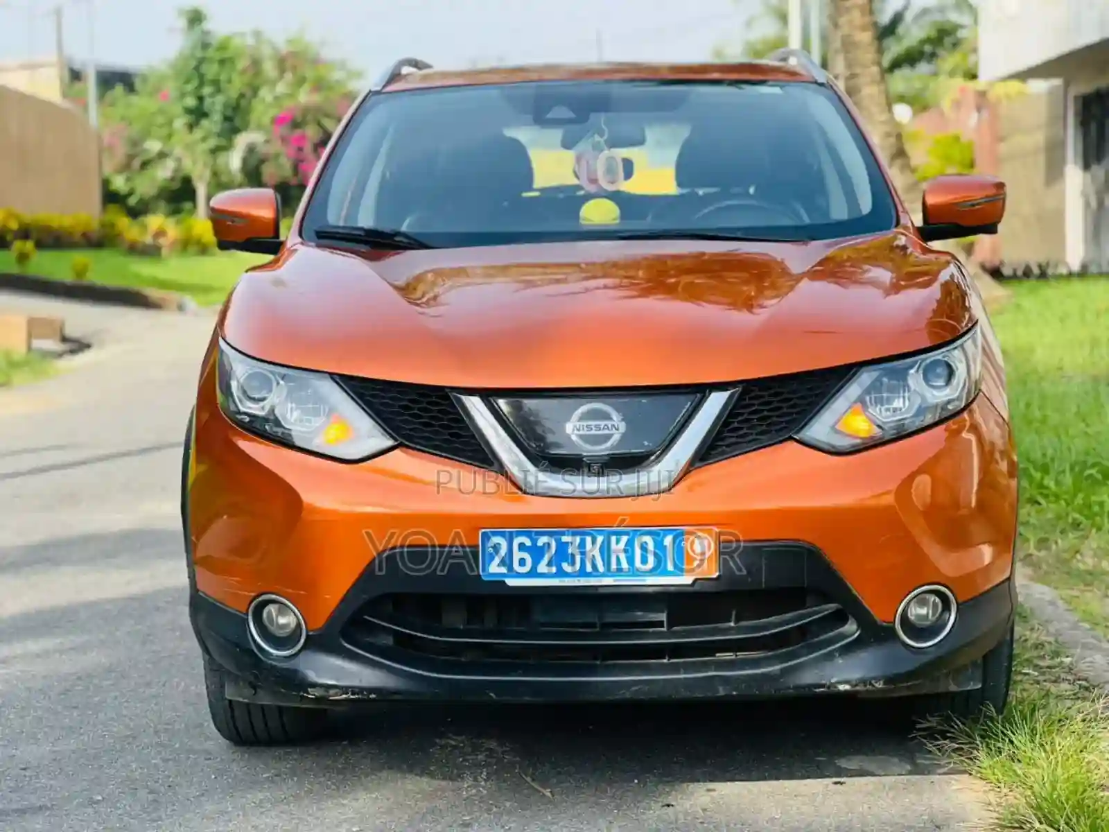 Nissan Qashqai 2018 Orange - Vue 2