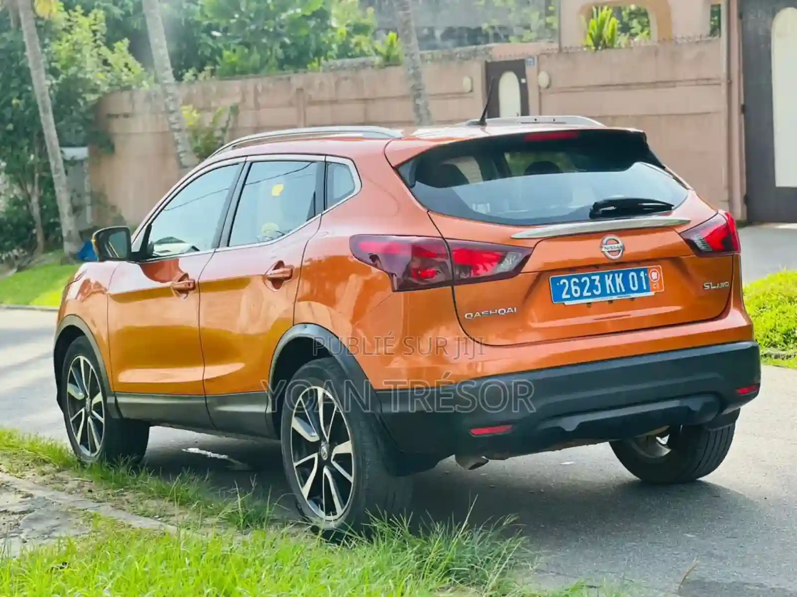 Nissan Qashqai 2018 Orange - Vue 6