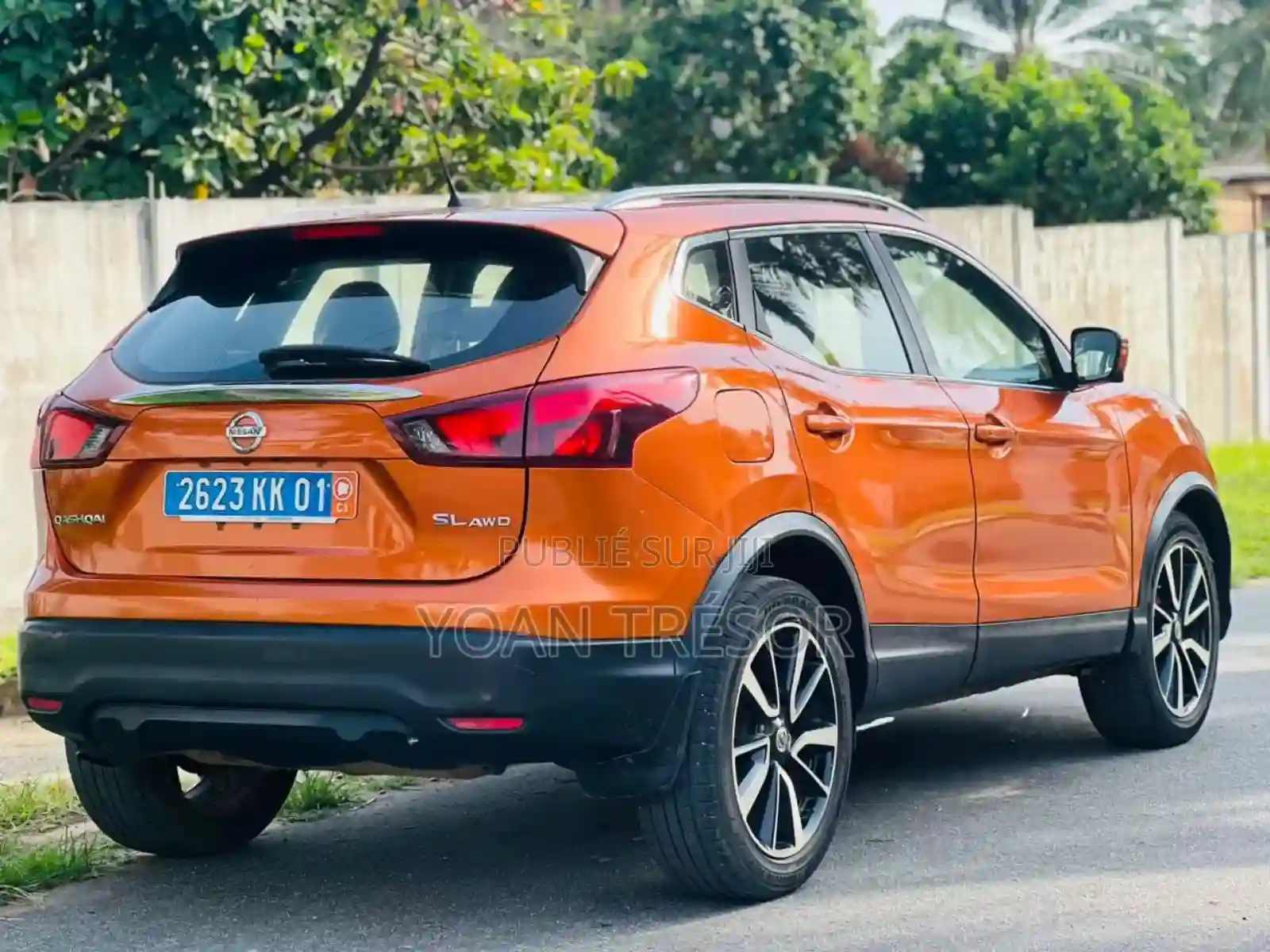 Nissan Qashqai 2018 Orange - Vue 9