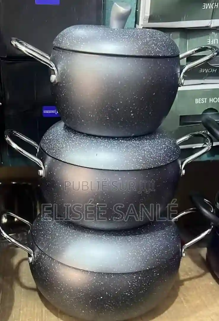 Ensemble De 3 Casseroles Kedjenou - Vue 1