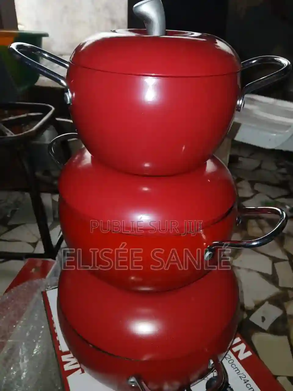 Ensemble De 3 Casseroles Kedjenou - Vue 3