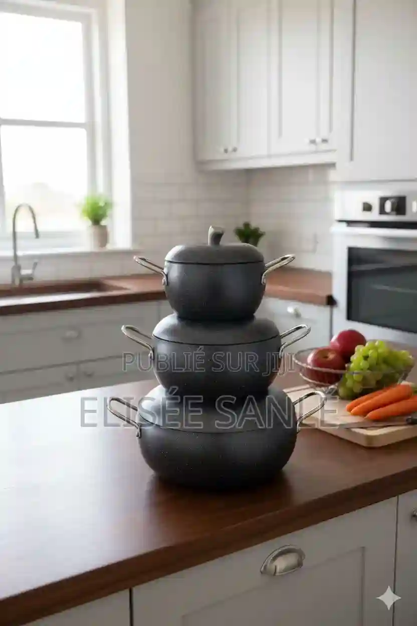 Ensemble De 3 Casseroles Kedjenou - Vue 4