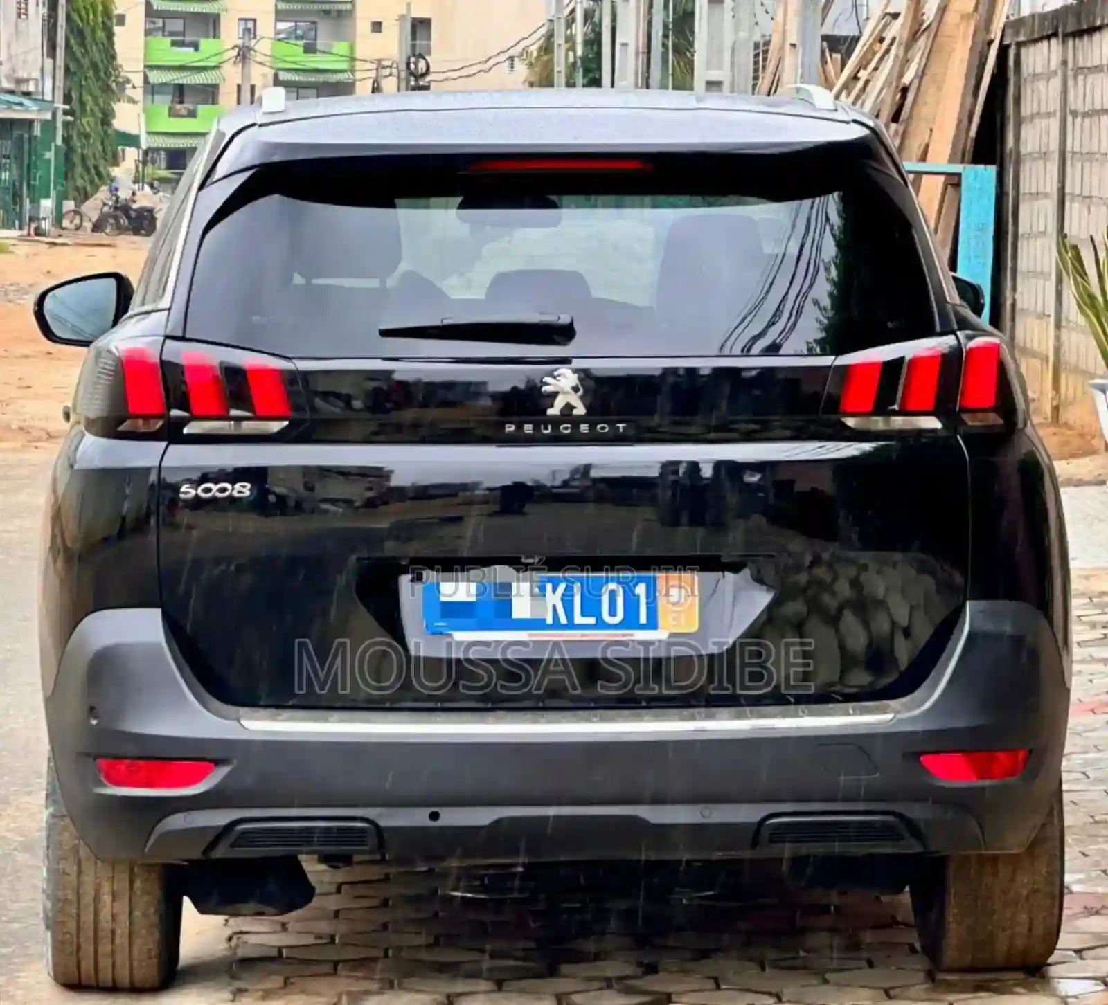 Peugeot 5008 2021 Noir - Vue 6