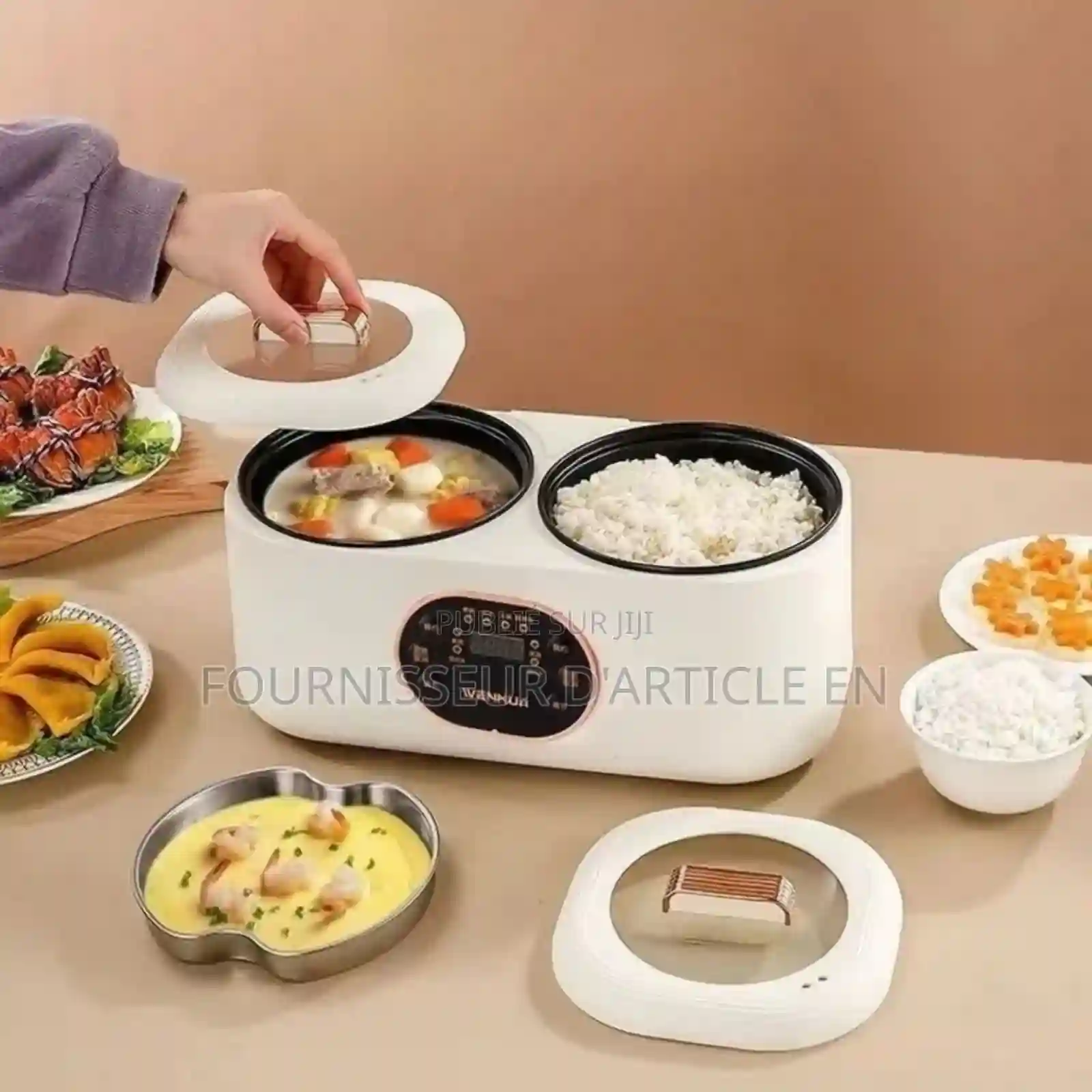 Cuiseur À Riz Double Cuve - Vue 11