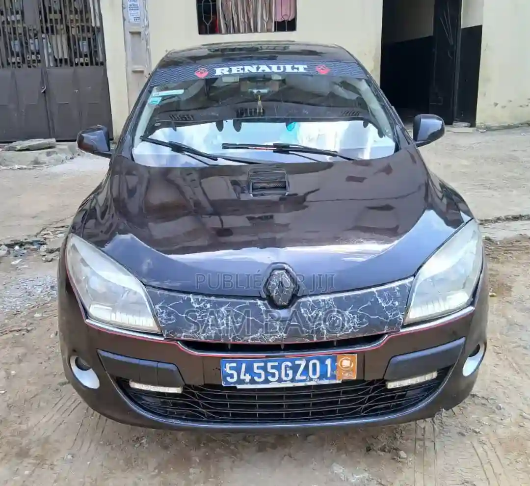 Renault Megane 2009 Noir - Vue 2