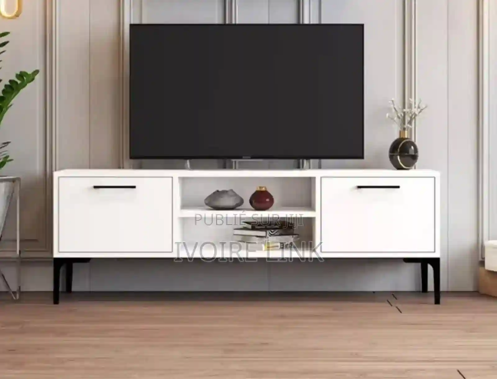 Meuble Tv Blanc Livraison Gratuite - Vue 1