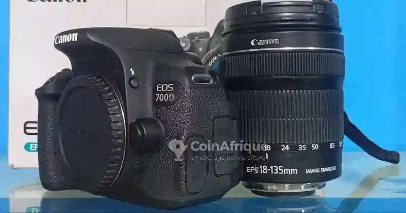 Canon eos 700d + Canon 18-135mm - Vue 1
