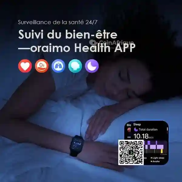 Oraimo Watch 4 Plus - Montre Connectée - Neuf Scellé - Vue 2