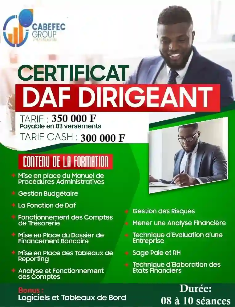 FORMATION CABINET CABEFEC DAF