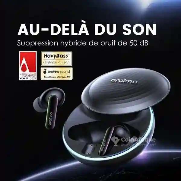 Oraimo Spacebuds - Ecouteur Bluetooth - Neuf Scellé - Vue 4