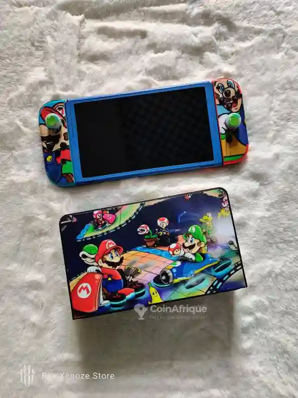 Nintendo Switch Oled Cracher + Jeux &amp Accessoires - Vue 1